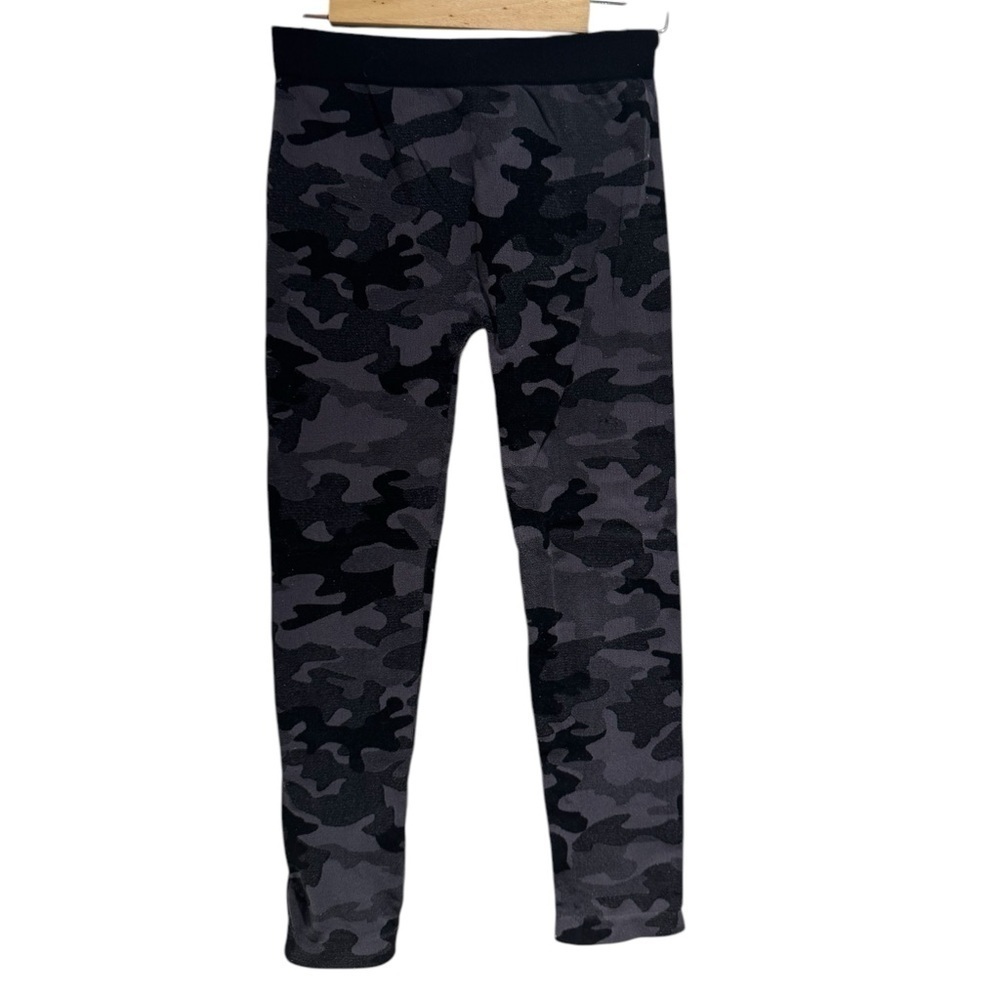 MALIBU SUGAR grey camo print leggings - size 7-14 (flex fit)